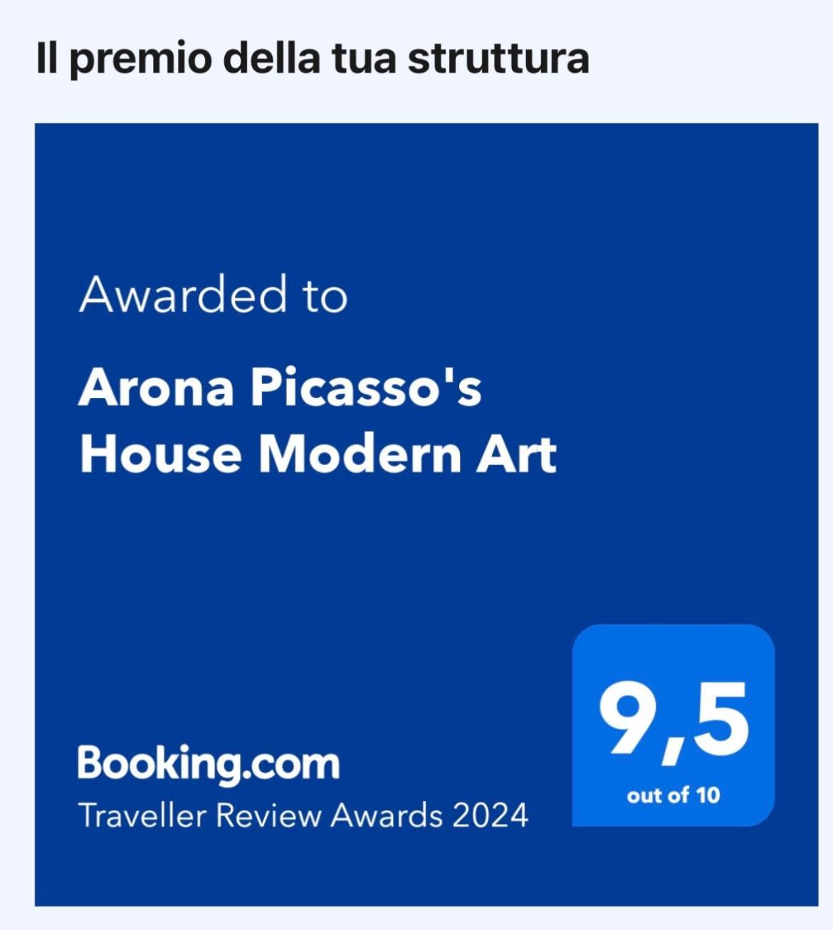 Ferienwohnung Arona Picasso'S House Modern Art Exterior foto